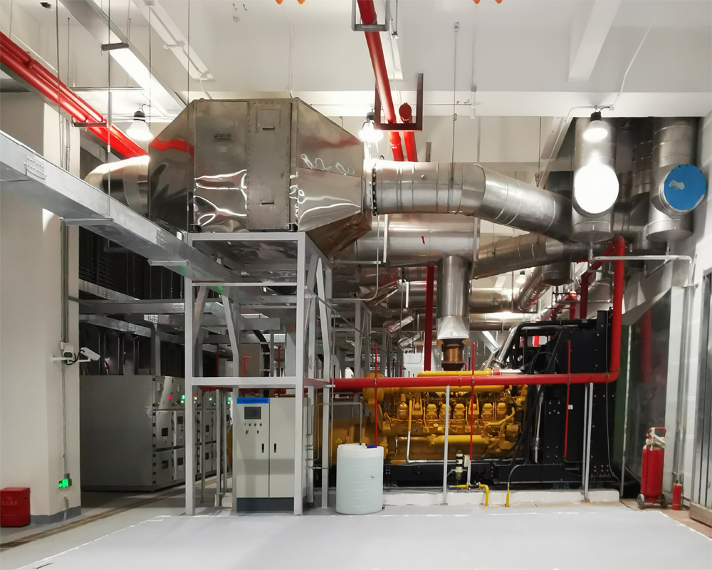 萬純備用發電機組尾氣凈化設備-黑煙處理+SCR脫硝